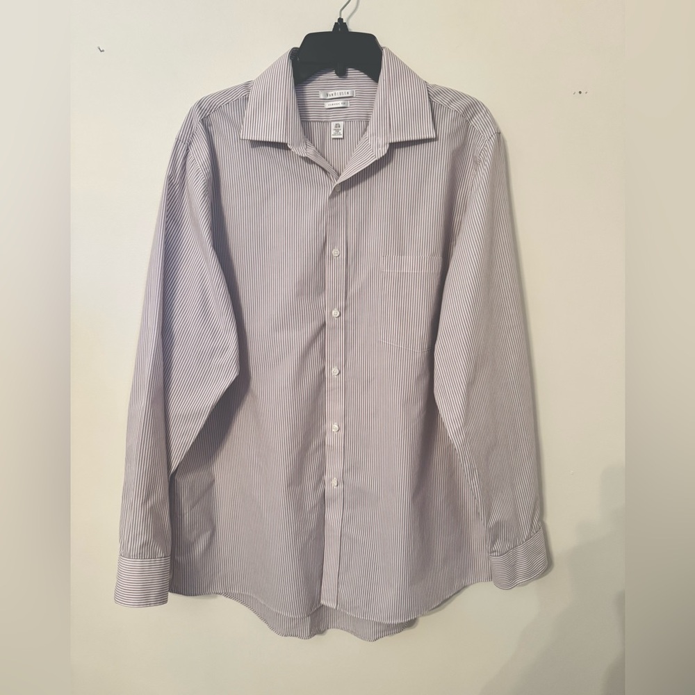 Van Heusen Men’s Classic Fit Shirt, Size 16-1/2, 34/35